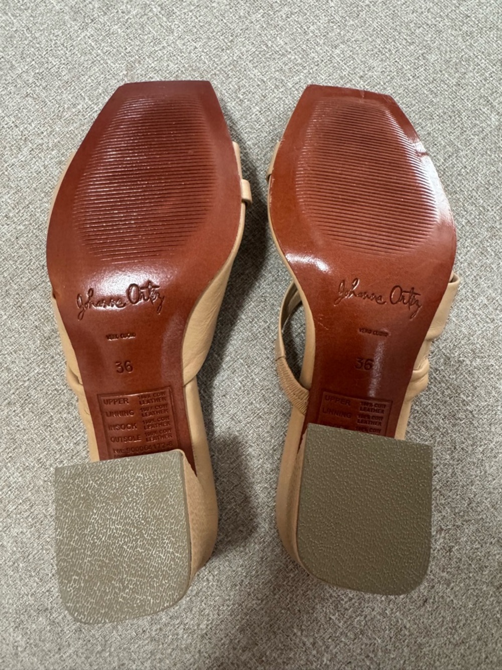 NWOB Johanna Ortiz Brown Twisted Sandals Size 36 US Size 6 - Picture 7 of 8